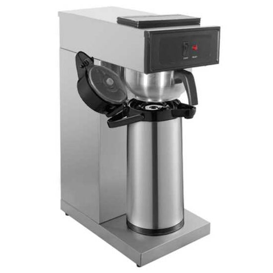 Prepline PCM1A Pourover Airpot Coffee Brewer with 1 Airpot, 120V - Efficiently brews coffee directly into an airpot for easy serving, perfect for cafes, restaurants, and catering events.