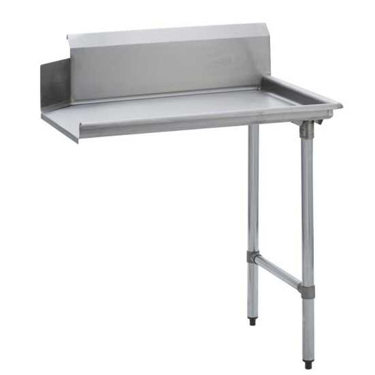 Prepline PCDT-48R 30"D x 48"L right side clean dishtable is a crucial addition to commercial kitchens, providing a designated area for clean dishes. NSF-listed for meeting sanitation standards, this dishtable features durable stainless steel construction that resists rust and corrosion, ensuring longevity in busy kitchen environments. The right-side configuration allows for efficient workflow integration, enhancing overall organization and productivity during dishwashing operations.