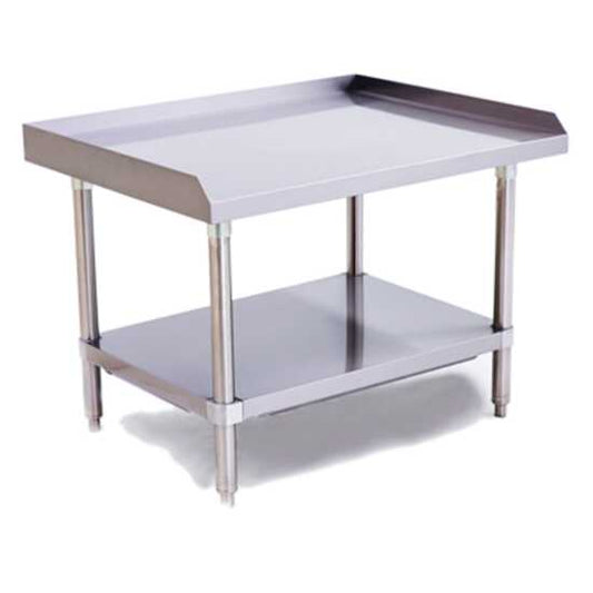 Prepline 36" stainless steel equipment stand for durable and reliable kitchen support.