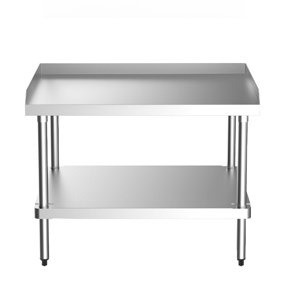 Prepline 36" stainless steel equipment stand for durable and reliable kitchen support.