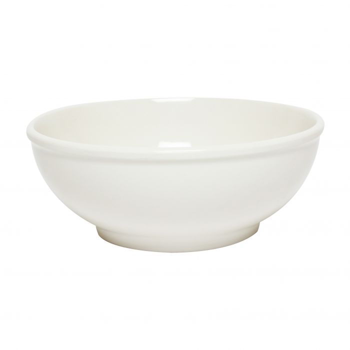 Thunder Group Pho Noodle Bowl 12/Pcs is a practical and visually appealing solution for serving soups, noodles, and other hot dishes in busy foodservice environments. With a 88 oz capacity, this bowl is perfect for traditional Vietnamese pho, ramen, and other broth-based specialties. Crafted from durable, BPA-free melamine, it offers the look of fine ceramic while being lightweight and resistant to breaking, chipping, and staining. 