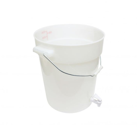 Thunder Group Beverage Dispenser with Leak-Proof Faucet is a direct replacement for the lid that came with your 6 Gal beverage dispenser, this lid enables you to continue using your dispenser long after the original lid is lost or wears out. Its durable polypropylene plastic construction is stain- and chemical-resistant for longevity and it's translucent so your staff can see the level of product within the container. 