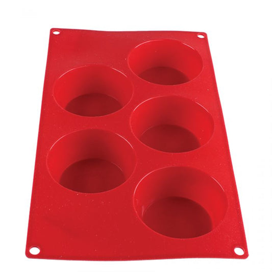 Thunder Group Muffin Baking Mold is perfect for baking, freezing, cutting, and forming, these molds are one of the most versatile tools in a kitchen. Create attractive plate presentations by layering salads and grains or bake individual cake and pastry portions without waste. The mold is perfect for any small pastries. They are also dishwasher safe.