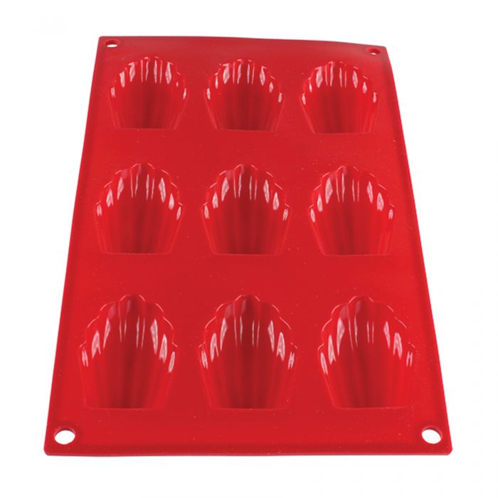 Thunder Group Madeleine Baking Mold is perfect for baking, freezing, cutting, and forming, these molds are one of the most versatile tools in a kitchen. Create attractive plate presentations by layering salads and grains or bake individual cake and pastry portions without waste. The mold is perfect for any small pastries. They are also dishwasher safe.