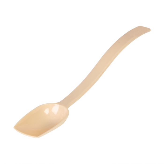 Thunder Group Solid Spoon Buffet 12/Pcs is perfect for serving both hot and cold dishes. This spoon is designed with a solid bowl for easy portioning and spill-free serving. Made from durable polycarbonate, this serving spoon is easy to clean and will endure the rigors of high volume settings. Thanks to its slender handle, this solid serving spoon provides a comfortable grip while ensuring a touch-free service.