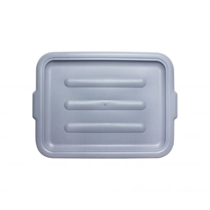 Thunder Group Bus Box Lid is an excellent companion to your Thunder Group Bus Box. Designed to securely cover your bus boxes, this lid will keep your dinnerware safe and conveniently transforms your bus box into a practical storage option. Durable and economical, this NSF certified bus box lid is constructed from high density polyethylene which is moisture resistant and will withstand freezing temperatures.