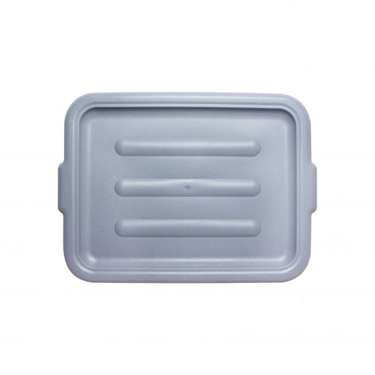 Thunder Group Bus Box Lid is an excellent companion to your Thunder Group Bus Box. Designed to securely cover your bus boxes, this lid will keep your dinnerware safe and conveniently transforms your bus box into a practical storage option. Durable and economical, this NSF certified bus box lid is constructed from high density polyethylene which is moisture resistant and will withstand freezing temperatures.