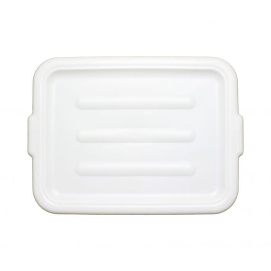 Thunder Group Bus Box Lid is an excellent companion to your Thunder Group Bus Box. Designed to securely cover your bus boxes, this lid will keep your dinnerware safe and conveniently transforms your bus box into a practical storage option. Durable and economical, this NSF certified bus box lid is constructed from high density polyethylene which is moisture resistant and will withstand freezing temperatures.