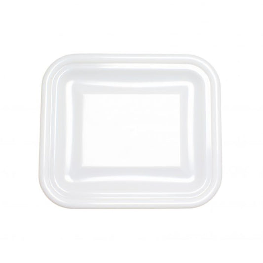 Bus Box Lid for PLBT002W, Polyethylene White 14 7/8"x12 1/2"x1 1/4"