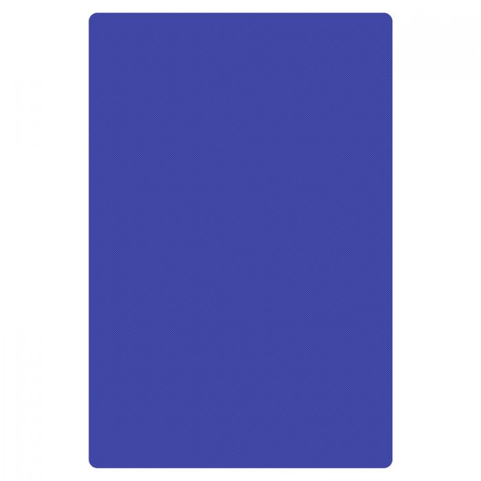 Thunder Group Color Coded Cutting Board is a perfect for home and commercial use and makes food preparation easy and safe. This economical cutting board is crafted from lightweight polyethylene which is strong enough to withstand tough cutting tasks without dulling your knives. Featuring a non-skid surface, this NSF approved blue cutting board won't slip or slide when in use and can be assigned for use with a specific food group to prevent cross-contamination.