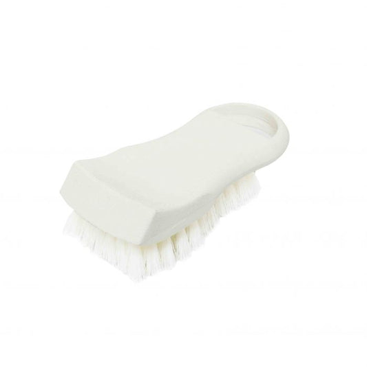 Thunder Group Cutting Board Brush is used to prevent cross contamination when cleaning your cutting boards. This brush by Thunder Group also helps to prevent liquids and bacteria from the boards. It also has the nice effect of helping to keep flavors from embedding and transferring to other foods. It has a convenient hanging. The cutting board brush has a reliable sturdy construction for an exceptional comfort in use.