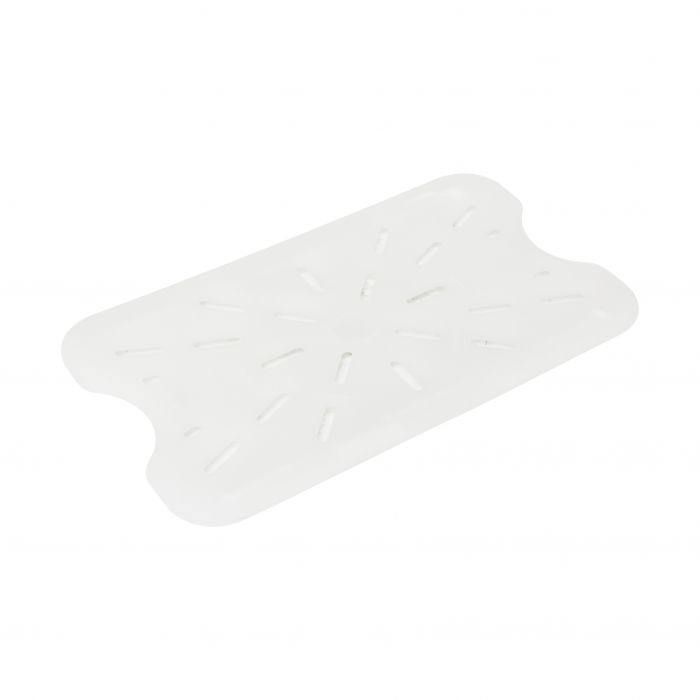 Thunder Group Drain Shelf Fits 12" x 18" Food Storage Box is an indispensable item for your food pans. The drain shelf is specifically manufactured to fit 12x18 inches food pans. This utensil features smooth surfaces that are easy to clean and reduces the risk of cross contamination. You will be very satisfied with your certified item since this drain shelf has superior quality that will last you for years.