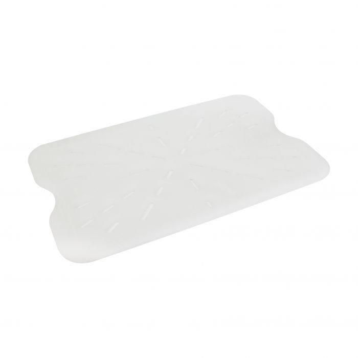 Thunder Group Drain Shelf Fits 18" x 26" Food Storage Box is an indispensable item for your food pans. The drain shelf is specifically manufactured to fit 12x18 inches food pans. This utensil features smooth surfaces that are easy to clean and reduces the risk of cross contamination. You will be very satisfied with your certified item since this drain shelf has superior quality that will last you for years.