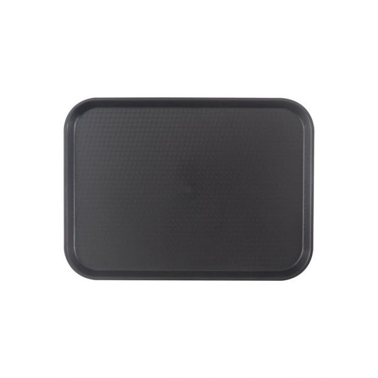 Thunder Group Fast Food Tray offers a reliable and stylish solution for high-traffic dining settings. Made from durable polypropylene, this lightweight tray is designed for frequent use in environments such as fast food restaurants, cafeterias, and food courts. Its size provides ample space for meal service, while the rectangular shape enhances tray stability and efficient stacking. 