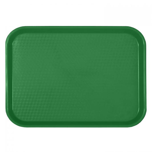 Thunder Group Fast Food Tray offers a reliable and stylish solution for high-traffic dining settings. Made from durable polypropylene, this lightweight tray is designed for frequent use in environments such as fast food restaurants, cafeterias, and food courts. Its size provides ample space for meal service, while the rectangular shape enhances tray stability and efficient stacking.