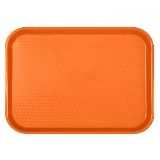 Thunder Group Fast Food Tray offers a reliable and stylish solution for high-traffic dining settings. Made from durable polypropylene, this lightweight tray is designed for frequent use in environments such as fast food restaurants, cafeterias, and food courts. Its size provides ample space for meal service, while the rectangular shape enhances tray stability and efficient stacking. 