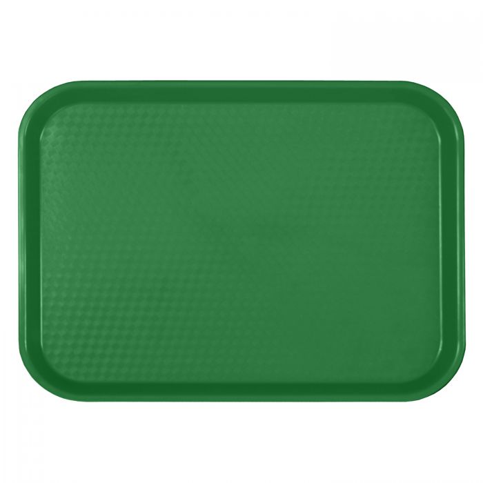 Thunder Group Fast Food Tray offers a reliable and stylish solution for high-traffic dining settings. Made from durable polypropylene, this lightweight tray is designed for frequent use in environments such as fast food restaurants, cafeterias, and food courts. Its size provides ample space for meal service, while the rectangular shape enhances tray stability and efficient stacking. 