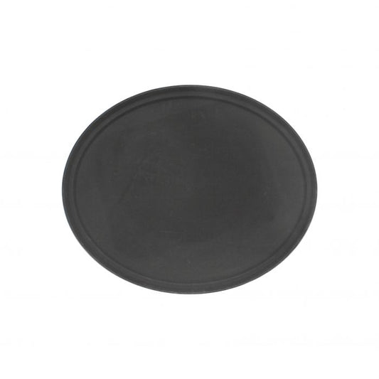 Thunder Group Oval Servicing Tray can be used to serve cocktail foods, champagne in flutes and more. This oval tray comes in an elegant shade which will suit a variety of occasions. This piece of servingware is made from fiberglass to ensure that it is durable enough for high volume use. An excellent addition to any restaurant, hotel or catering business this round tray will keep up with the high demands of the food service industry.