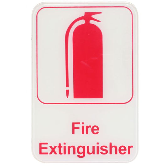 Thunder Group Information Sign with Symbol is designed with easy-to-read lettering and a graphic symbol, this information sign clearly marks the location of the fire extinguisher to avoid confusion in case of a fire. Improve safety in your office or commercial establishment. The sign features universal symbols and clear letters on anti-glare surfaces to give a professional, seamless look to any space.