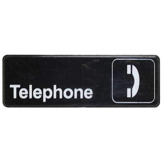 Thunder Group Information Sign with Symbol is designed to ensure a convenient navigation inside your establishment for your guests and staff. It features a durable plastic construction with rounded corners and self-adhesive back side that is effortless to mount and clean. Resistant to mechanical damage, humidity and temperature changes, it will securely remain in place for years. 
