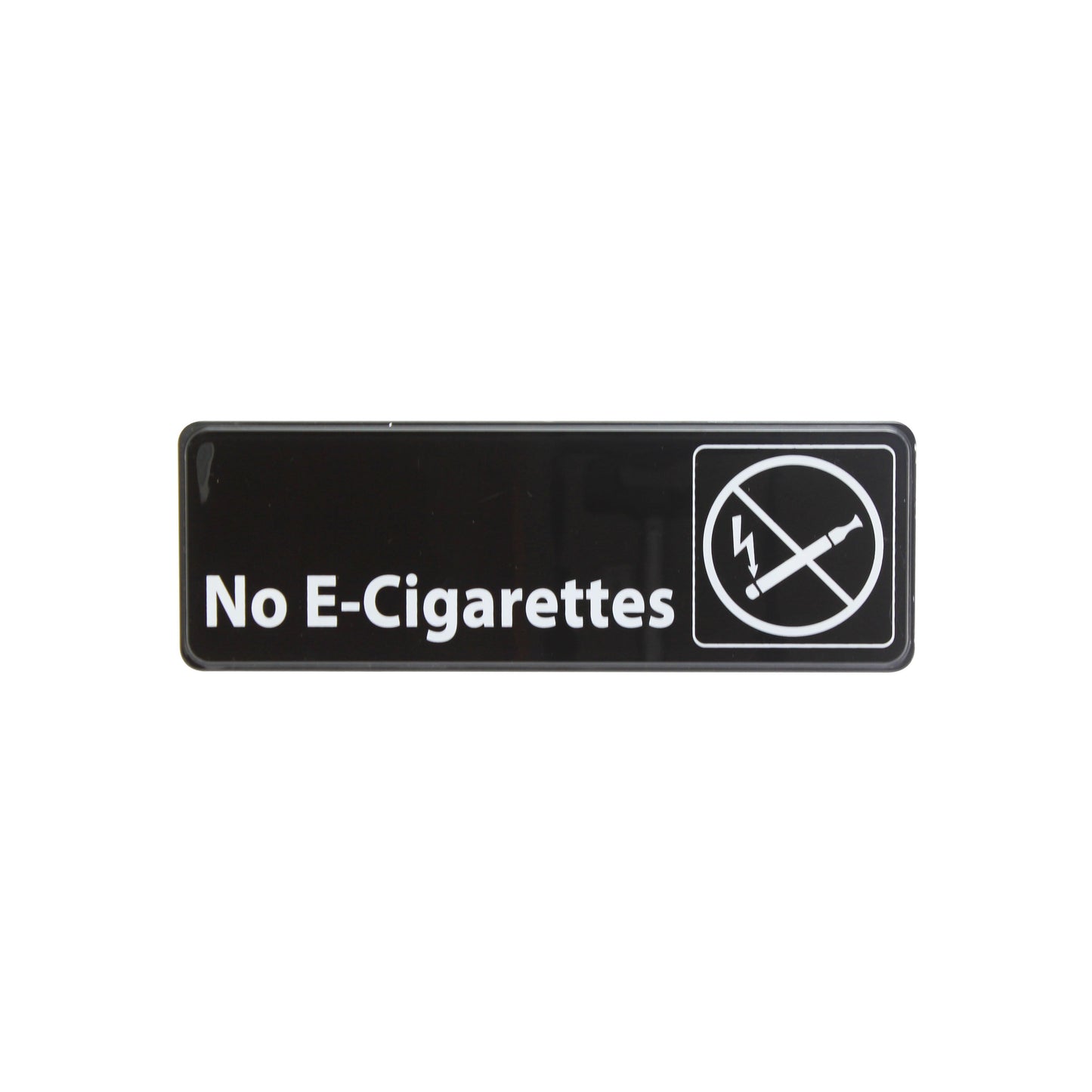 Thunder Group Information Sign with Symbol is a meticulously designed signage solution, tailored for environments requiring clear communication of smoking restrictions. Featuring white lettering on a black background and a clear graphic image, this information sign is highly visible and helps get your message across clearly. The sign features universal symbols and clear letters on anti-glare surfaces to give a professional, seamless look to any space.