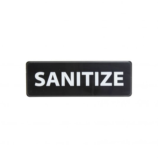 Thunder Group Information Sign with Symbol is designed to promote hygiene and sanitation in various environments. Featuring white lettering on a black background and a clear graphic image, this information sign is highly visible and helps get your message across clearly. The sign features universal symbols and clear letters on anti-glare surfaces to give a professional, seamless look to any space.
