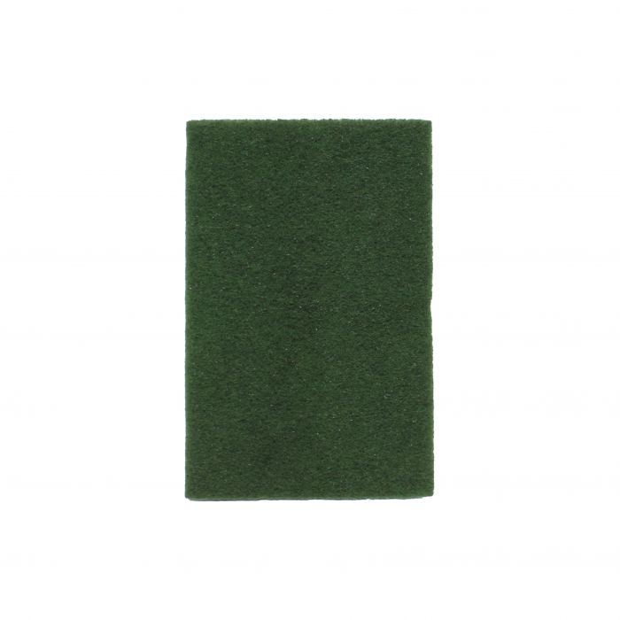 Thunder Group Scrubbing Pad 100pcs/case is a dependable cleaning solution built for high-volume commercial and industrial use. Made from durable nylon, this green scrubbing pad delivers consistent performance in removing grime and buildup across a variety of surfaces without causing damage. Its textured construction ensures effective cleaning, while the green color allows for quick identification and organization in fast-paced environments. 