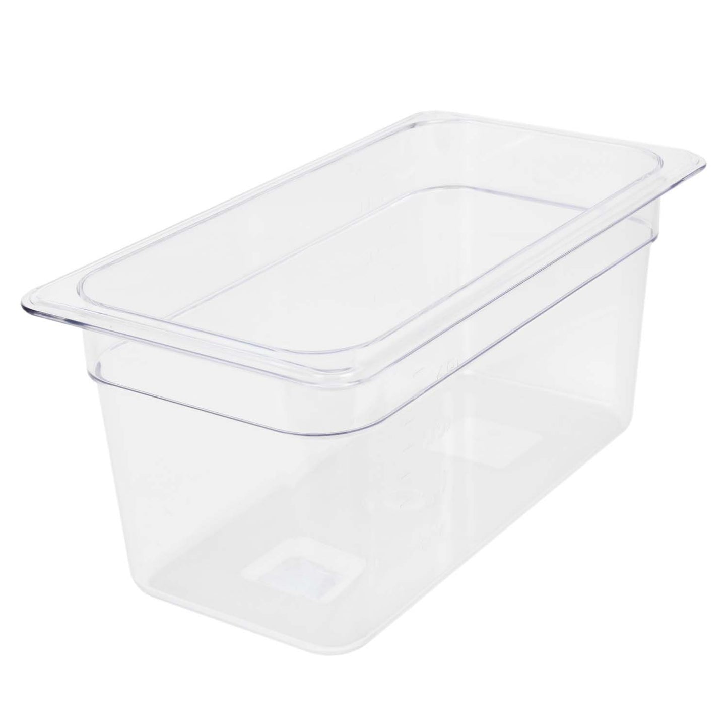 Thunder Group Third Size Food Pan is constructed from high-quality clear polycarbonate for exceptional durability and visibility. Perfect for restaurants, buffets, salad bars, and catering operations, it handles temperatures from -40°F up to 210°F without warping. Its 6 inches deep design is ideal for storing sliced fruits, vegetables, toppings, and more. NSF certified for commercial use, this food pan is break-resistant, shatter-resistant, and dishwasher safe, making cleanup quick and easy.