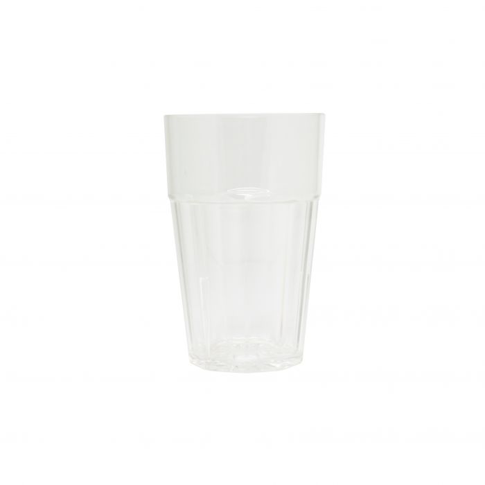 Thunder Group Diamond Rock 12/Pcs adds a vibrant style and unbeatable durability to any setting with this clear diamond tumbler made from premium polycarbonate. Holding 10 oz, it measures 3 inches in diameter and 4.75 inches in height, offering a sleek vertical profile with a beautiful diamond texture. Perfect for water, juice, iced tea, or cocktails, this tumbler is break-resistant, shatter-resistant, and dishwasher safe, making it ideal for restaurants, outdoor patios, poolside bars, and family gatherings
