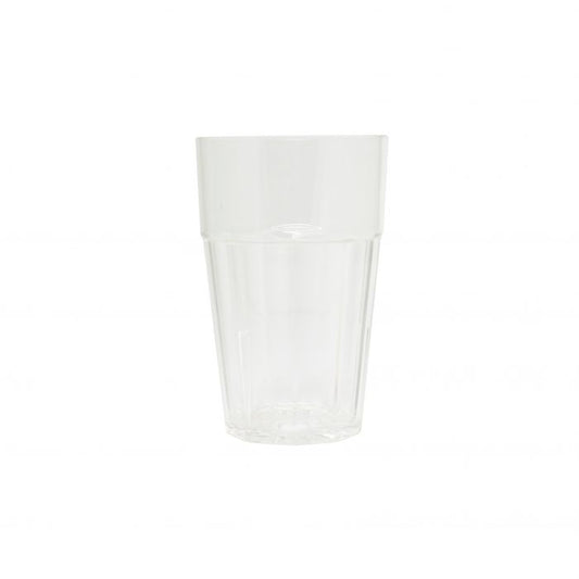 Thunder Group Diamond Rock 12/Pcs adds a vibrant style and unbeatable durability to any setting with this clear diamond tumbler made from premium polycarbonate. Holding 12 oz, it measures 3.125 inches in diameter and 5.125 inches in height, offering a sleek vertical profile with a beautiful diamond texture. 