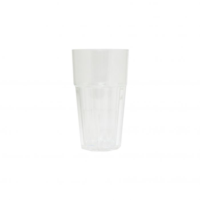 Thunder Group Diamond Rock 12/Pcs adds a vibrant style and unbeatable durability to any setting with this clear diamond tumbler made from premium polycarbonate. Holding 14 oz, it measures 3.25 inches in diameter and 5.125 inches in height, offering a sleek vertical profile with a beautiful diamond texture. 