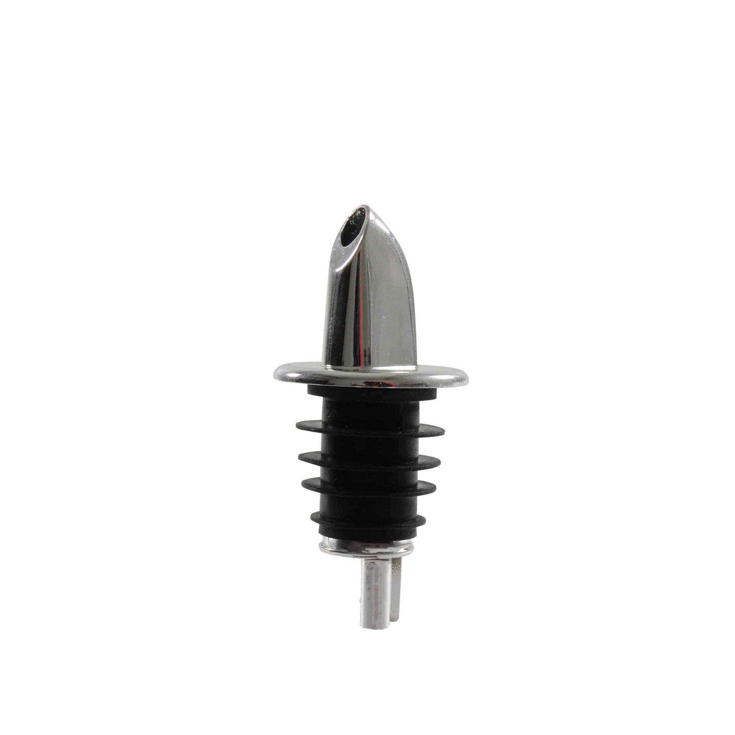 Thunder Group Free Flow Liquor Pourer 12/Pcs offers a streamlined fit for standard 750 ml liquor bottles, ensuring a smooth and steady pour every time. Its color coded ribbed base provides a secure grip inside the bottle neck while allowing quick spirit identification. Perfect for busy bars and home setups, it helps speed up service, reduce spills, and delivers an elegant professional look. Ideal for bartenders who need reliable tools that keep up with demand.