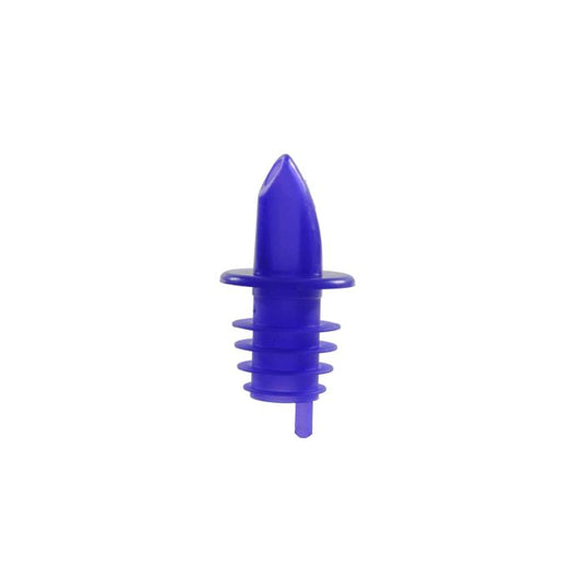 Thunder Group Free Flow Liquor Pourer 12/Pcs delivers smooth and efficient pouring for any bar setup. Made from durable ethylene-vinyl acetate, it fits standard 750 ml liquor bottles with a secure seal. Its sleek color coded design helps prevent mix-ups while supporting fast service in commercial or home environments.