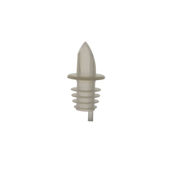 Thunder Group Free Flow Liquor Pourer 12/Pcs delivers smooth and efficient pouring for any bar setup. Made from durable ethylene-vinyl acetate, it fits standard 750 ml liquor bottles with a secure seal. Its sleek color coded design helps prevent mix-ups while supporting fast service in commercial or home environments.