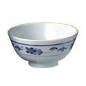 Yanco Rice Bowl PO-3008A is an affordable and durable choice for serving rice, soups, salads, or side dishes. Made from reliable melamine material, it combines the elegant look of ceramics with superior strength. Part of the stylish Peony collection, its classic white design with a traditional Chinese aesthetic suits any restaurant decor. BPA free, NSF listed, and easy to clean, this bowl is perfect for both personal and commercial use. Note that it is not microwave safe.