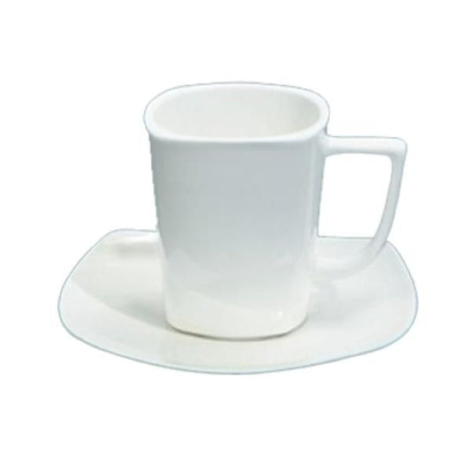 Yanco Saucer PL-002 is a refined and practical addition to your tableware collection. Designed to complement the Pride Land porcelain cups, this saucer enhances your table setting with its smooth glaze finish and elegant bone white color. Made from high-quality porcelain, it is a durable and reliable choice for fine dining restaurants, cafes, catered events, and hotels. Its sleek design ensures a sophisticated presentation while providing stability for cups and preventing spills.