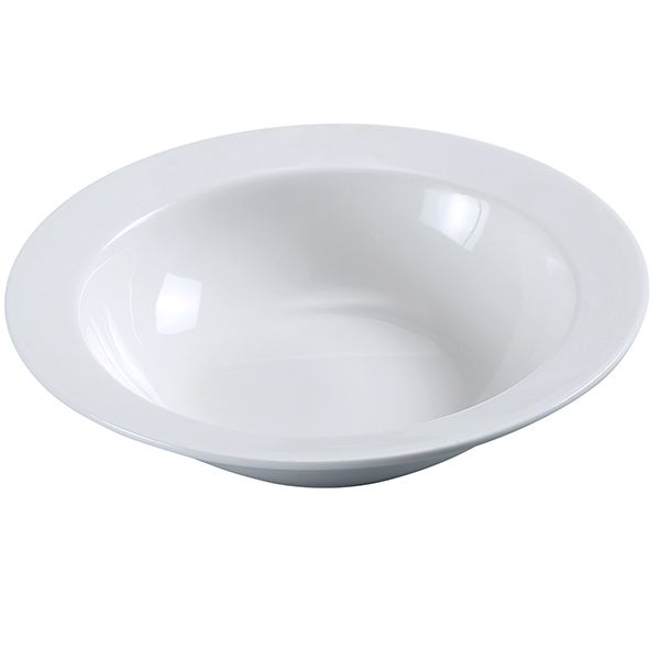 Yanco Grapefruit Bowl PS-10 is perfect for both home and commercial use, ideal for presenting fresh grapefruits, citrus, fruit, or green salads. With a 13-ounce capacity and a 6.5-inch diameter, this bowl features a sleek, elegant white design that complements vibrant dishes. Crafted from durable porcelain, it is dishwasher, microwave, and freezer safe, offering both practicality and style for restaurants, cafeterias, or catering services.