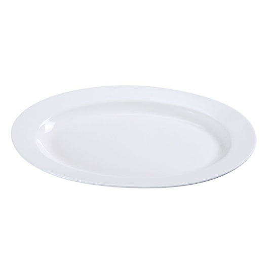 Yanco Oval Platter PS-13 is designed to present main course meals and appetizers with elegance and durability. Crafted from scratch-resistant porcelain, this platter features a wide rim for easy handling and a classic white finish that enhances food presentation. Its sturdy construction ensures long-lasting use, making it an essential addition to restaurants, catering businesses, and hotels. 