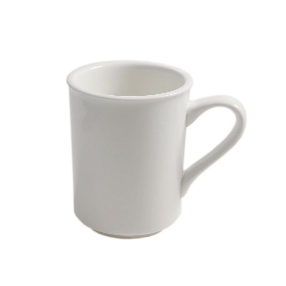 Yanco Sierra Mug PS-8-S is a versatile choice for serving a variety of beverages. With an 8-ounce capacity, it is perfect for tea, coffee, hot chocolate, and more. Made from durable porcelain, this mug is designed to withstand both hot and cold temperatures. The rounded handle offers a comfortable grip, and its smooth white surface adds a touch of elegance to any table setting. Ideal for use in coffee shops, restaurants, and bakeries, this mug is microwave and dishwasher safe for added convenience.