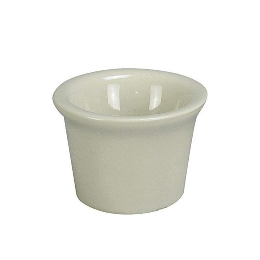 Yanco Ramekin RAMS-15 is a must-have for any restaurant, café, or catering business. With a 1.5-ounce capacity, it is ideal for serving condiments, dressings, sauces, and salsas in an elegant and professional manner. Made from durable porcelain, these ramekins are designed to withstand high temperatures and frequent use while maintaining their sleek appearance.