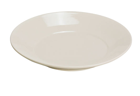 Yanco Salad Plate RE-210 is a refined and durable addition to any dining establishment. With a 10.5-inch diameter and sleek glaze finish, this plate enhances the presentation of salads, pasta, and hot meals. Crafted from high-quality porcelain, it resists mechanical damage and withstands high temperatures, making it perfect for everyday use in fine-dining restaurants, catered events, hotels, and outdoor dining areas.