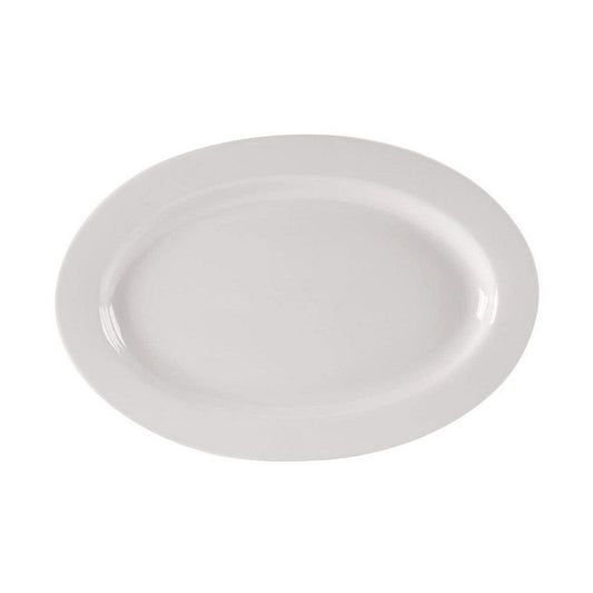 Yanco Platter RE-281 6/Pcs is a stylish and durable addition to any catering or restaurant setting. Measuring 18 inches by 12 inches, this large platter is perfect for serving sharing meals, appetizers, and main courses. Crafted from high-quality porcelain, it is resistant to chips and scratches, ensuring long-lasting use. The classic American white color enhances food presentation, making it an excellent choice for fine-dining restaurants, buffets, and banquet halls.