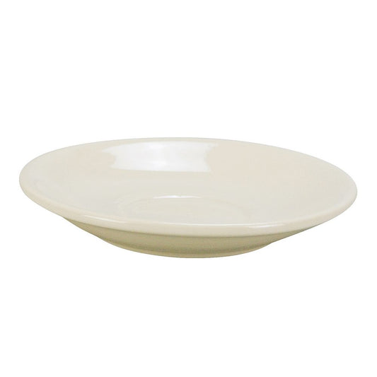 Yanco Saucer RE-2 is a perfect companion to the Yanco Tall Cup RE-1, creating a refined tea and coffee serving experience. With a 6.125-inch diameter, this saucer is designed to hold cups securely while adding elegance to any table setting. Crafted from high-quality porcelain, it is durable enough to withstand frequent use in cafés, restaurants, and hotels. The classic American white finish ensures it blends seamlessly with both modern and traditional tableware collections.