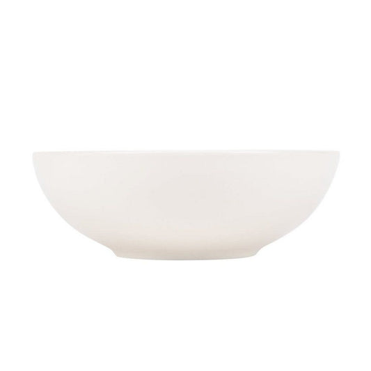 Yanco Salad/Soup/Pasta Bowl RE-81 is a must-have for any restaurant or catering service, designed for serving large portions of soups, salads, and pasta dishes. With a generous 48-ounce capacity, this bowl is ideal for family-style servings or hearty meals. Its classic round shape and smooth American white finish provide a timeless, elegant presentation that complements any table setting. Made from high-quality porcelain, this bowl is resistant to scratches and chips, ensuring durability for long-term use.