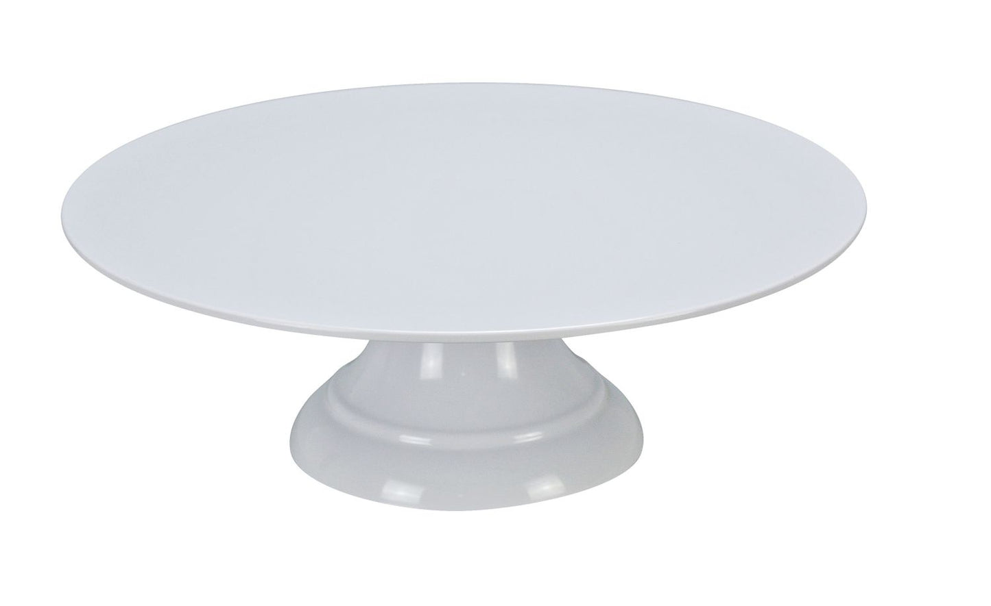 Yanco Cake Stand RM-0012 6/Pcs is a stylish and space-saving solution for displaying pastries, desserts, fruits, and cakes. Measuring 12" in diameter and 4.13" in height, this round cake stand is crafted from high-quality melamine, offering the look of ceramic with enhanced durability and shatter resistance. Designed as part of the Rome collection, its sleek white finish adds a touch of elegance to any table setting, making it ideal for restaurants, bakeries, catering services, and fine dining events. 