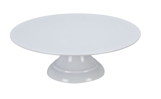 Yanco Cake Stand RM-0012 6/Pcs is a stylish and space-saving solution for displaying pastries, desserts, fruits, and cakes. Measuring 12" in diameter and 4.13" in height, this round cake stand is crafted from high-quality melamine, offering the look of ceramic with enhanced durability and shatter resistance. Designed as part of the Rome collection, its sleek white finish adds a touch of elegance to any table setting, making it ideal for restaurants, bakeries, catering services, and fine dining events. 