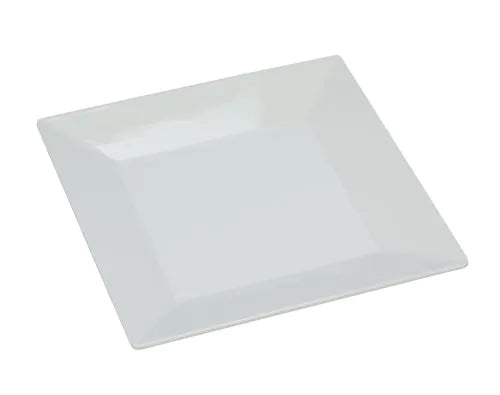 Yanco Square Plate RM-114 is a great and affordable restaurant tableware. It is made from durable and reliable melamine material, which makes the plate look like ceramics. You can use this stylish plate to serve any dish you want. For example, you can use it for serving salads, side dishes, appetizers or hot meals. The Rome collection has an elegant and stylish design. Performed in white color, it will perfectly fit any restaurant environment.