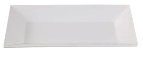 Yanco Rectangular Plate RM-214 is a great and affordable restaurant tableware. It is made from durable and reliable melamine material, which makes the plate look like ceramics. You can use this stylish plate to serve any dish you want. For example, you can use it for serving salads, side dishes, appetizers or hot meals. The Rome collection has an elegant and stylish design. Performed in white color, it will perfectly fit any restaurant environment.