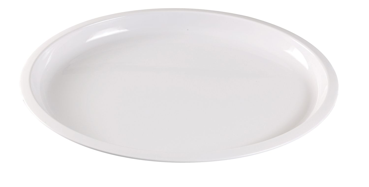 Yanco Turkey Platter RM-3022 6/Pcs is a durable and stylish serving solution, perfect for restaurants, catering services, and hospitality venues. Measuring 22" x 18" x 1.25", this spacious round platter is ideal for serving turkey, vegetables, Asian appetizers, and other large dishes. Crafted from high-quality melamine, it offers the look of ceramic while being lightweight, shatter-resistant, and built for heavy commercial use. 