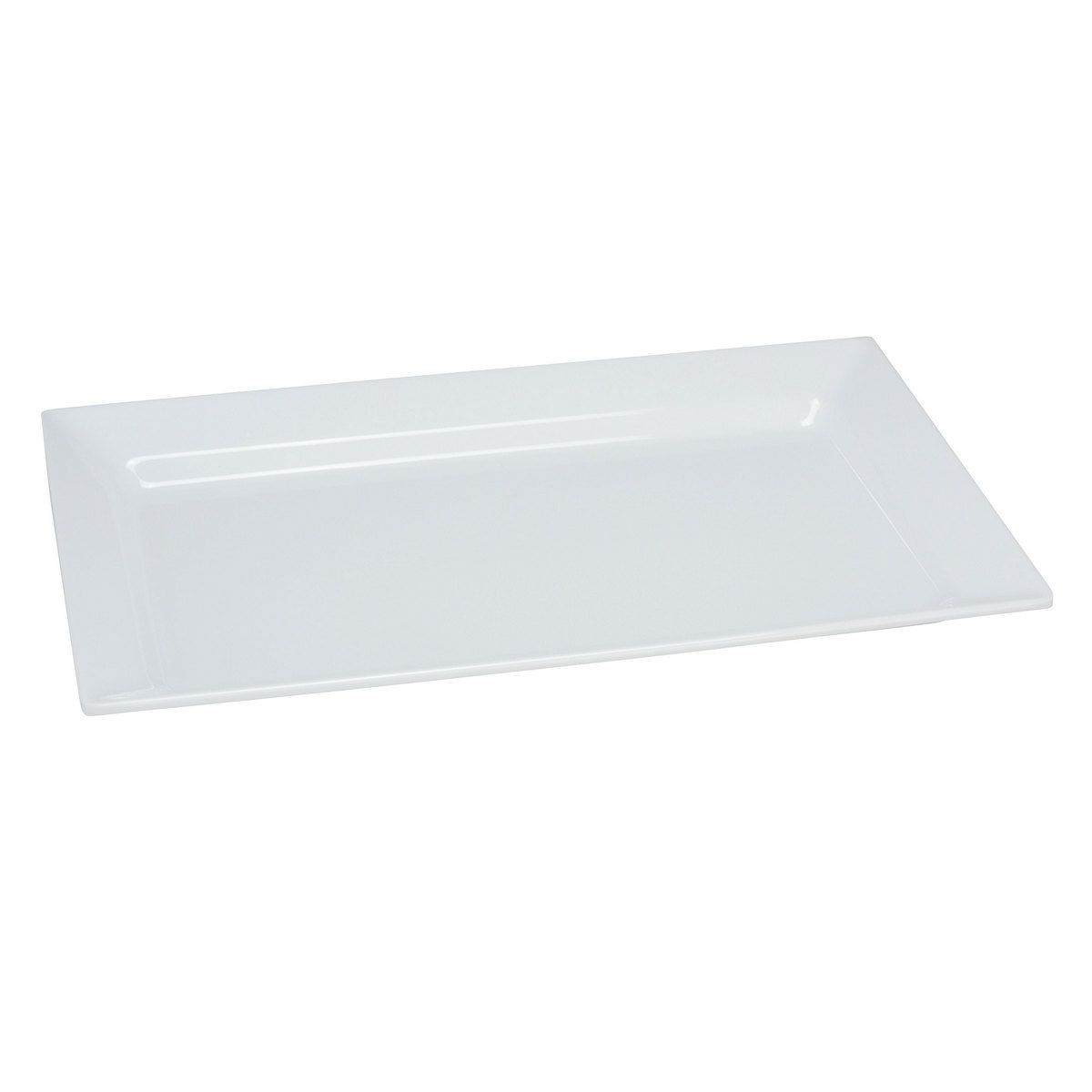 Yanco Display Plate RM-4309 is a durable and elegant serving piece, designed for both commercial and personal use. Measuring 17.5" x 10.75", this round plate provides ample space for beautifully presenting salads, side dishes, appetizers, and entrées. Made from high-quality melamine, it offers the look of ceramic while being highly resistant to chips, stains, and breakage.